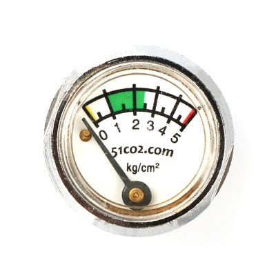 China High quality brass / plastic convenient fire extinguisher equipment/23mm pressure meter for sale