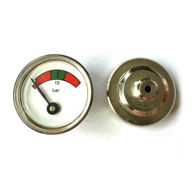 China Professional Production Best Quality Brass / Plastic Pressure Gauges Manufacturer For Dry Powder Fire Extinguisher for sale