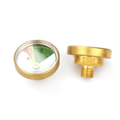 China Brassl/widely used plastic Brassl wholesale price/plastic Lpg pressure gauge for lpg valve fitting for sale