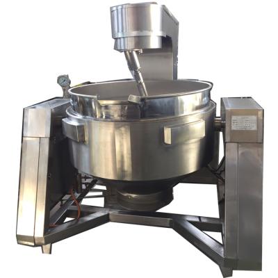 China Vegetable processing plant mixer steamer/automatic planetary cooking gas/electromagnetic pot equipment for sale