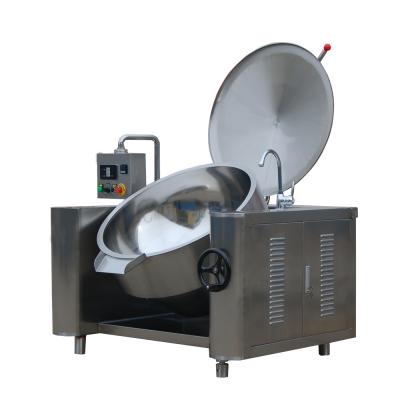 China Vegetable Processing Plant 100-600L Double Jacketed Cooking Tank / Industrial Steam Jacketed Cooking Kettle for sale