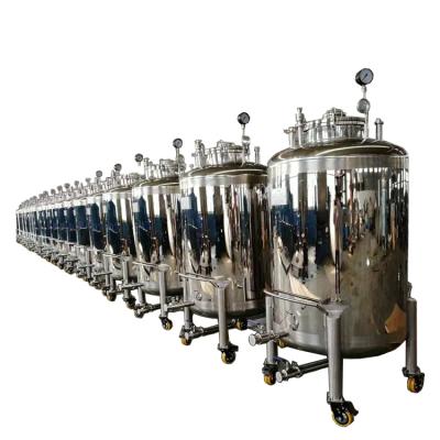 China Save Energy And High Efficiency Fermentation Tank 500L 1000L 2000L 3000L 4000L / Jacketed Fermentation Equipment for sale