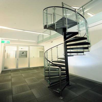 China Modern Modern External Spiral Staircase With Steel Balustrade Foshan Factory Customized Design DIY for sale