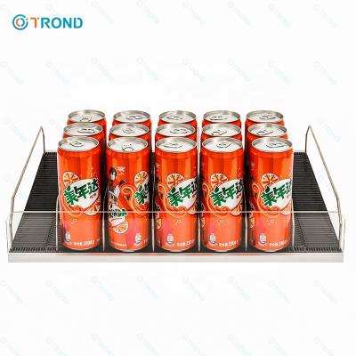 China Durable Supermarket Refrigerator Equipment Shelf Management System Gravity Shelf Roller System for sale