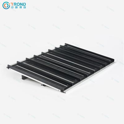 China Front-liner Gravity Roller Track Eco-friendly Gravity Shelf For Retail Store for sale