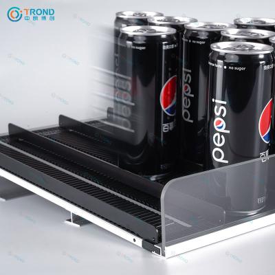 China Patented Always-Front Gravity-Fed Roller Shelf Beverage Shelf for sale