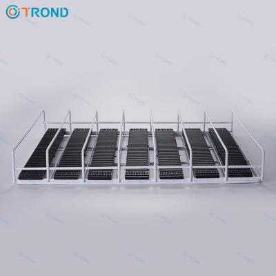 China Eco-friendly Supermarket Freezer Store System Gravity Feed Roller Shelf for sale