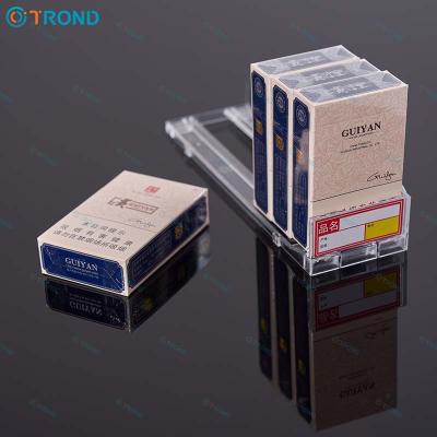 China Custom Transparent Cigarette Shelf Lifter System For Cosmetic for sale