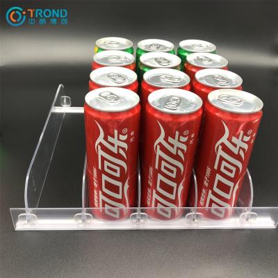 China Transparent Cigarette Supermarket Acrylic Display Shelf Accessory Retail Divider For Boxes for sale