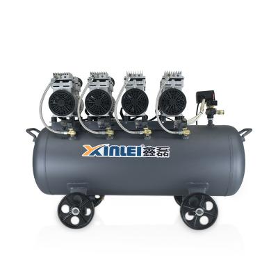 China ZBW64-4-100L Silent Direct Drive 4 Piston Lubricated Head Oilless Air Compressor for sale