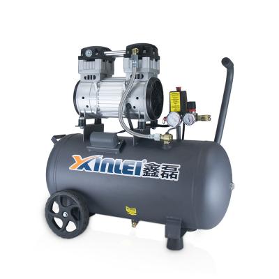 China ZBW64-50L 1.1kw lubricated portable oilless reciprocating piston air compressor for sale