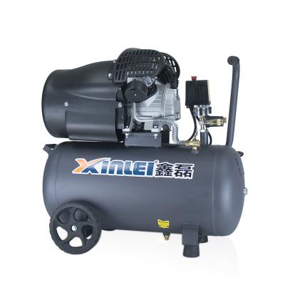 China VFL-50L Lubricated Double Cylinder Piston Rod Portable Air Compressor for sale