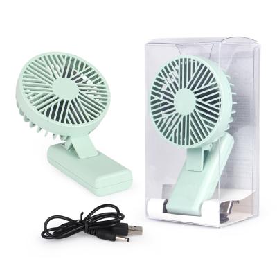 China Factory Price Xiaoboxing Factory Price Outdoor Toy Green Mini Sling Summer Plastic Handheld Electric Fan Xiaoboxing USB Air Cooler for sale