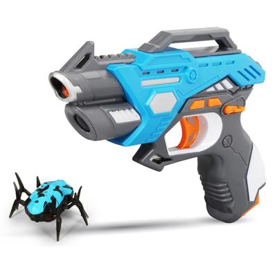 China Spider Shooting Best Gift Xiaoboxing Design Infrared Ray Toys Model Electronic Gun Family Infrared Game For Kids for sale