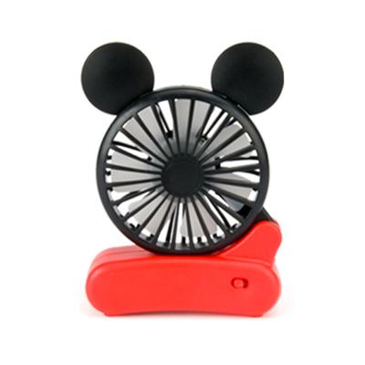 China Xiaoboxing design portable mini fan custom logo fold electric folding magnet usb hand mouse ears rechargeable fan for sale for sale