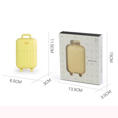 China Hot Selling Xiaoboxing Mini Plastic Portable Rechargeable Hand Pocket Foldable Summer Luggage Fan Usb for sale