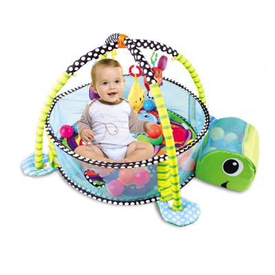 China Wholesale Toy Xiaoboxing Best Gift Educational Hot Selling Fitness Frame Cute Mat With Ocean Ball Baby Play Mat for sale