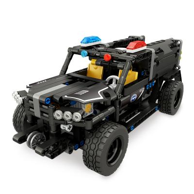 China RC/block Sets Xiaoboxing Hot Selling 433PCS ABS Building Brick Block Toy Black Plastic Electric Modern Military Military rc cars open diy for sale