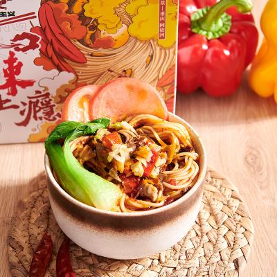 China Nicht Fried Alkaline Chicken Pickled Pepper Chongqing Noodles zu verkaufen