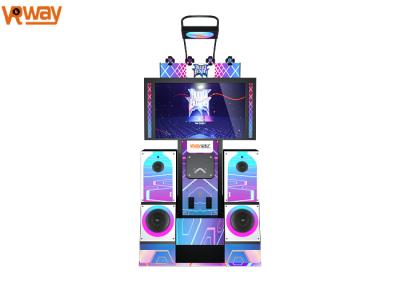 China Customized Color 9D Virtual Reality Arcade Dance Machine With Massive Songs for sale