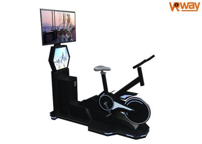 China Impulsión silenciosa de la bici inmóvil virtual del diseño de la humanización/de la bicicleta estática virtual en venta