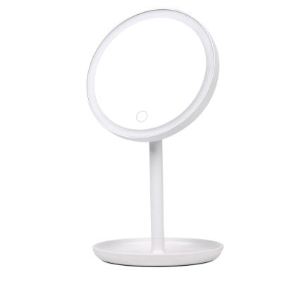 China Double Sided Hot Selling Dressing Table Convenient Illuminated Led Cosmetic Mirror With Lights for sale