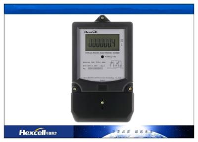 China LCD Display Single Phase Watt Hour Meter , Electric Watthour Meter DDS1088M for sale