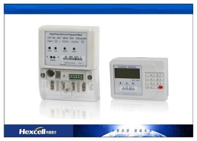 China Single Phase Prepaid Energy Meter STS Keypad Split-type , Electricity Prepaid Meter for sale