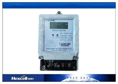 China Electronic Electricity Meter / Watt Hour Meter IEC62053-21 Applicable Standard for sale