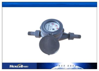 China Proof  PVC Material Mechanical Water Meter , Water Flow Meter Pulse Output for sale