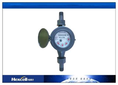 China Plastic Dry Mechanical Water Meter , Residential Water Flow Meter for sale