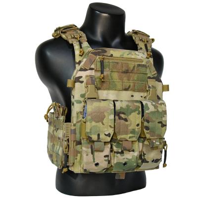 China Protective GAG ​​Wholesale Molle System 1000D Nylon Quick Release Chaleco Tactico Vest Plate Carrier for sale