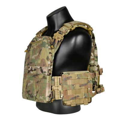 China Allow Plate Thickness 1 Inch GAG 1000D Nylon Side Plate Pouch Tactical Vest For Plate Carrier Tactical Vest for sale