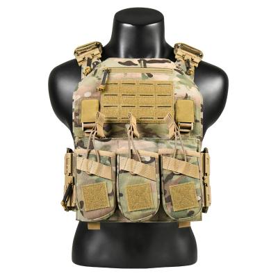 China Nylon Molle GAF 1000D Tactico de chaleco mochila 7.62mm Chest Triple Installation Tactical Pouch Webbing Small for sale