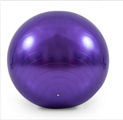 China Fitness 55cm Non-slip Eco-friendly PVC Bouncing Yoga Ball For Kids Entertainment Gym Flexible Yoga Poses Exercise for sale