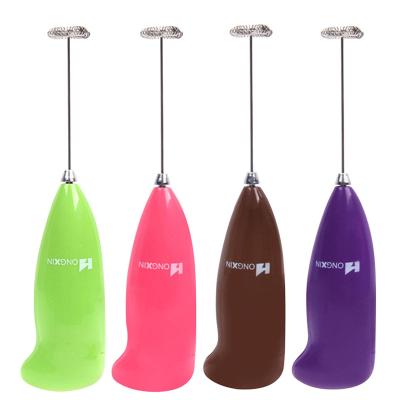 China Frother Mini Foam Maker Drink Mixer Battery Operated Handheld Electric Milk Beater Viable For Coffee Latte Matcha for sale