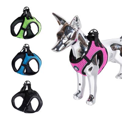 China 2021 factory wholesale new products design pet honeycomb mesh ligthweight low price soft padded dog harness for sale