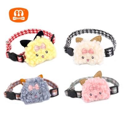 China Midepet New Design Personalized Pet Supplies Collar Personalized Christmas Cat Soothing Cheap Cute Cat Collar for sale