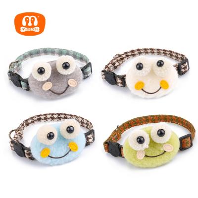 China Midepet DETACHED Wholesale Soft Padded Deluxe Adjustable Pet Customized Quick Release Cat Collar for sale