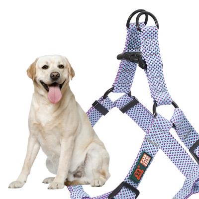 China Midepet 2021 New Pet Harness Adjustable Leash And Pet Collar Padded Designer Dog Harness Set for sale