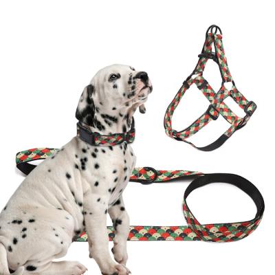 China Midepet Padded Pet Products 2021 New Design Custom Dog Harness Collars and Leash Dog Harness and Leash Set for sale