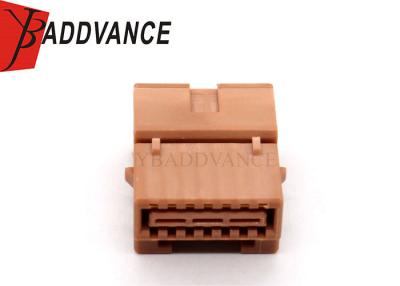 China YBADDVANCE 14 Pin Female Brown Auto Automotive Electric Connectors Wir For Car for sale