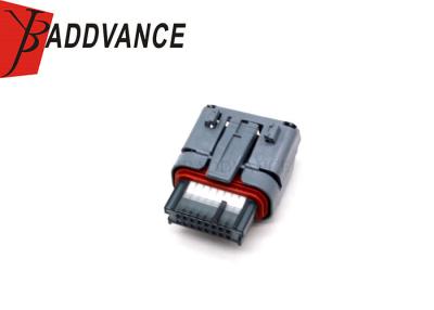 China Aptiv 16 Way Electric Motor Waterproof Connector Gray Strain Relief Connector Micro-Pack 12191068 for sale