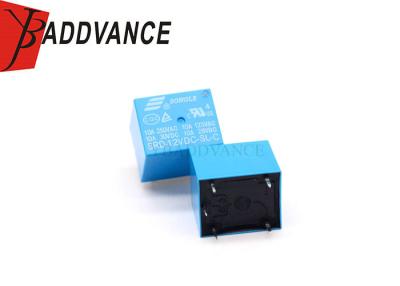 China Mini 12V DC 250VAC 10A 5 Pin Blue Automotive Songle Electric Power Relay SRD-12VDC-SL-C à venda