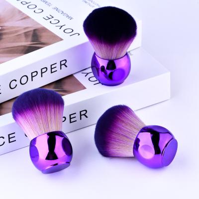 China Popular Styles 2022 Purple Color Nail Art Dust Powder Remover Nail Arts Dust Cleaner Brush For Makeup Or Acrylic UV Gel Nail Art Brushes for sale