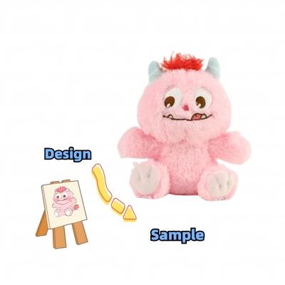 China 10inch Character Personalized Supplier Custom Plush Gold Drawing Animal Bear Stuffed Toy For Baby Gifts for sale