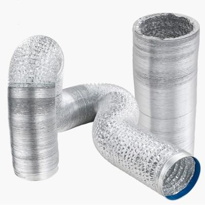 China Easy Installation QIEXEIN Pipeline HVAC System Parts Aluminum Air Conditioning Pipe for sale