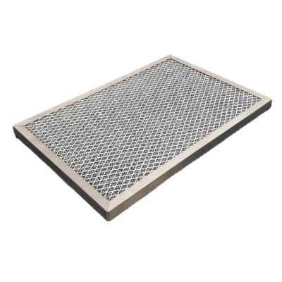 China Air Filtration System QIEXEIN Milti-layer Aluminum Alloy Filter Screen Corrugated 304 Stainless Steel Silo Top Filter Industrial Filter for sale