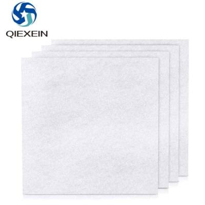 China Kinds of Wholesale G4 Qiexein Industry Filtration White Material Manufacturer For Air Filter Pre Filter Cotton Dacron Rolls for sale