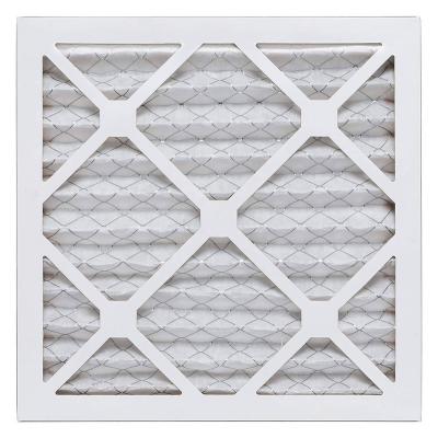 China Long Life Pleating Air Filter Frame HVAC Photocatalysis System Paper Air Filter for sale